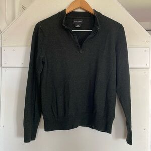 Club Monaco wool half zip